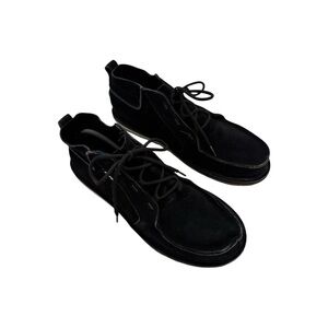 Teva Mush Atoll Black Suede Lace-Up Chukka Boots